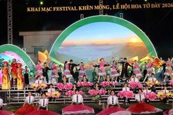 Mù Cang Chải tưng bừng trong 'Vũ điệu khèn hoa'
