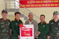 Bộ Chỉ huy Quân sự thành phố Đà Nẵng bàn giao căn nhà đầu tiên cho người dân tỉnh Đắk Lắk