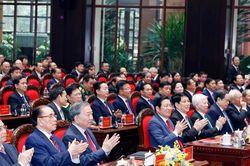 Bí thư Tỉnh ủy Nguyễn Khắc Thận dự Lễ kỷ niệm 60 năm ngày truyền thống ngành Nội chính Đảng