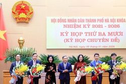 HĐND Thành phố Hà Nội kiện toàn nhiều chức danh