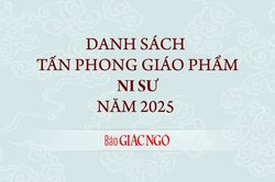 Danh sách 529 vị được tấn phong giáo phẩm Ni sư năm 2025