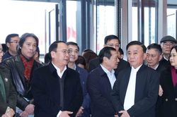 Thường trực Ban Bí thư Trần Cẩm Tú kiểm tra công tác chuẩn bị Đại hội XIV của Đảng