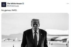 Nhà Trắng đăng ảnh Tổng thống Trump tại sân bay Hàn Quốc