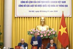 Công bố lệnh của Chủ tịch nước về Luật Thương mại điện tử