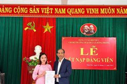 Xã Hiệp Đức phấn đấu trong nhiệm kỳ kết nạp từ 100 - 120 đảng viên