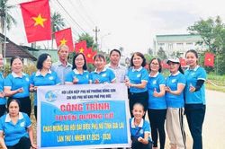 Phụ nữ chung sức xây dựng nông thôn mới, đô thị văn minh