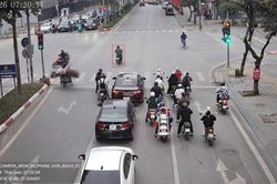 CSGT Hà Nội công bố danh sách 342 ô tô, xe máy vi phạm bị camera AI phát hiện