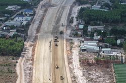 Chính thức có tiêu chuẩn sử dụng cát biển làm vật liệu đắp nền đường