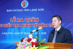 Lạng Sơn ra quân tổng điều tra kinh tế năm 2026