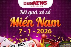 XSMN 7/1 - Trực tiếp kết quả xổ số miền Nam hôm nay 7/1/2026
