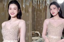 Hoa hậu Đỗ Thị Hà tái xuất quyến rũ, khoe đôi chân 1,11m sau khi kết hôn