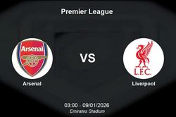 Nhận định Arsenal vs Liverpool - Thử thách bản lĩnh ngôi đầu tại Premier League