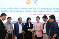 Trường Cao đẳng Quảng Nam mở rộng hợp tác đào tạo nhân lực