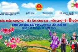 'Xuân Biên cương - Tết ấm cho em - Hội chợ Tết 0 đồng'