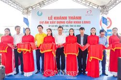 Vingroup khánh thành cầu Khai Long tại Đất Mũi