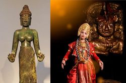 Giải mã bí ẩn tượng nữ thần Tara Đồng Dương: Điệu múa ngưng đọng