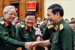 Cán bộ Quân đội nghỉ hưu là nguồn cổ vũ, động viên to lớn của toàn quân
