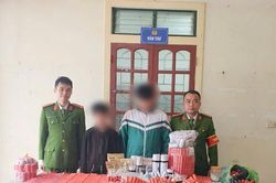 Công an xã Hợp Minh: Phát hiện nam học sinh tự chế tạo pháo nổ
