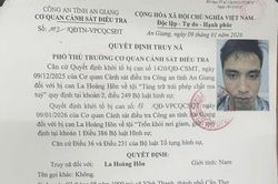 Truy nã 4 đối tượng trốn khỏi nơi giam giữ
