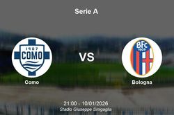 Nhận định Como vs Bologna - Serie A: Điểm tựa Stadio Giuseppe Sinigaglia