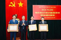 Ban Tổ chức Tỉnh ủy triển khai công tác Tổ chức xây dựng Đảng năm 2026