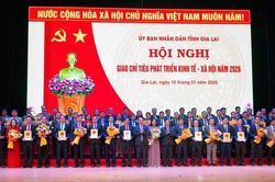 Gia Lai giao KPI đến từng xã, phường, quyết liệt kiến tạo động lực tăng trưởng năm 2026