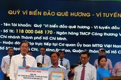 TP Hồ Chí Minh: Nhiều hoạt động hỗ trợ chiến sĩ, đồng bào nơi biên giới và hải đảo