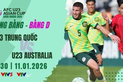 Lịch thi đấu U23 châu Á hôm nay 11/1: Xem trực tiếp U23 Thái Lan vs U23 Iraq trên VTV
