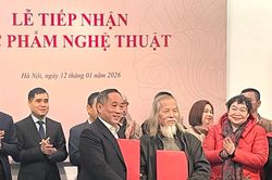 Bảo tàng Mỹ thuật Việt Nam tiếp nhận gần 1.000 tác phẩm nghệ thuật