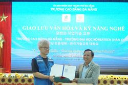 Trường Cao đẳng Đà Nẵng và Đại học KOREATECH (Hàn Quốc) giao lưu văn hóa, kỹ năng nghề