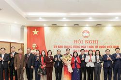 Bà Hà Thị Nga được hiệp thương cử giữ chức Phó Chủ tịch - Tổng Thư ký UBTƯ MTTQ Việt Nam