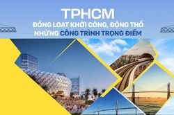 TPHCM đồng loạt khởi công, động thổ những công trình trọng điểm