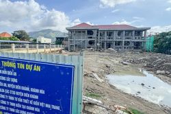 Phải hoàn thành dự án Trường Mầm non Diên An mới trước ngày 30-1-2026
