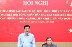 Kiểm tra công tác chuẩn bị tổ chức bầu cử đại biểu Quốc hội khóa XVI và đại biểu HĐND các cấp