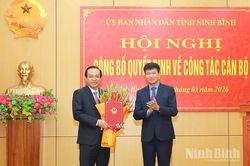 Thủ tướng Chính phủ phê chuẩn đồng chí Đặng Thanh Sơn giữ chức Phó Chủ tịch UBND tỉnh