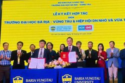 Trường Đại học Bà Rịa - Vũng Tàu ký kết hợp tác với 13 đơn vị trong và ngoài nước