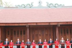 Hưng Yên: Khánh thành công trình tu bổ Khu di tích Đại danh y Lê Hữu Trác
