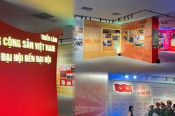 Nhìn lại hành trình các kỳ Đại hội Đảng trong không gian trưng bày hiện đại