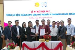 Trường Cao đẳng Quảng Nam ký kết hợp tác đưa sinh viên đi đào tạo, làm việc nước ngoài