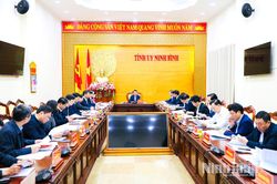 Ban Thường vụ Tỉnh ủy cho ý kiến về một số nội dung thuộc thẩm quyền
