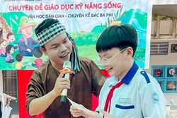 Ðưa văn học dân gian vào học đường