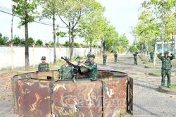 Luyện tập sẵn sàng chiến đấu, bảo vệ an toàn Đại hội XIV của Đảng