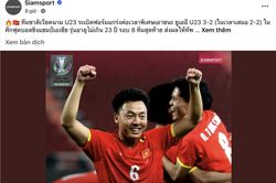 U23 Việt Nam gây tiếng vang châu lục, nhận 'mưa' lời khen từ CĐV châu Á