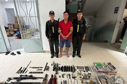 Công an TP Hồ Chí Minh đánh sập đường dây vũ khí quân dụng liên tỉnh