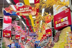 MM Mega Market sẵn sàng nguồn hàng lớn, khuyến mãi xuyên Tết 2026