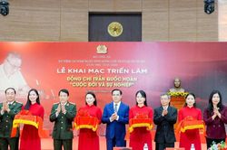 Khai mạc triển lãm 'Đồng chí Trần Quốc Hoàn - Cuộc đời và sự nghiệp'