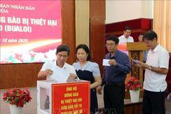 Ban Vận động cứu trợ Trung ương sẽ dừng tiếp nhận ủng hộ đồng bào bị bão lụt sau ngày 31/1