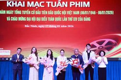 Bắc Ninh: Khai mạc Tuần phim chào mừng Đại hội XIV của Đảng