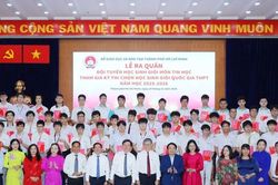 TP.HCM: Trường THPT chuyên Lê Hồng Phong dẫn đầu số giải học sinh giỏi Quốc gia