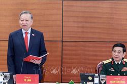 Chùm ảnh: Đại biểu thảo luận các văn kiện Đại hội XIV của Đảng